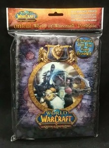 Picture of Official World of Warcraft Portfolio w/ Exclusive Foil Card Alliance