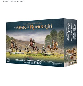 Picture of Fréaláf Hildeson Olwyn and Lief Heroes of Rohan Middle Earth