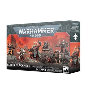 Picture of Huron Blackheart and the Masters of the Maelstrom Chaos Space Marines Warhammer 40K