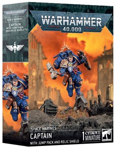 Picture of Captain with Jump Pack and Relic Shield Space Marines Warhammer 40K