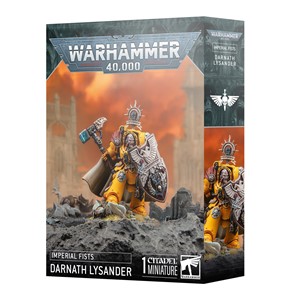Picture of Darnath Lysander Imperial Fist Warhammer 40K