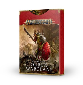 Picture of Warscroll Cards Orruk Warclans Warhammer Age of Sigmar