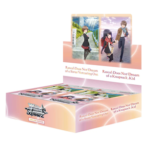 Picture of Rascal Does Not Dream of A Sister Venturing Out // A Knapsack Kid Booster Box Weiss Schwarz