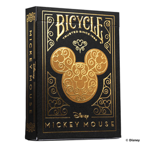 Picture of Disney Black and Gold Mickey Playing Cards