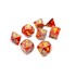 Picture of Poly 7 Set: Vortex Polyhedral Underworld/yellow 7-Die Set Lab Dice