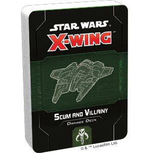 Picture of Scum and Villainy Damage Deck  - Star Wars X-Wing 2.0 