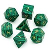 Picture of Malachite Gemstone Dice Set