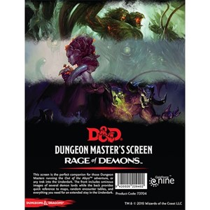 Picture of Rage of Demons Dungeon Master's Screen