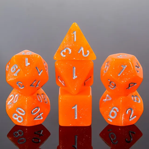 Picture of Juicy Tangerine Dice Set