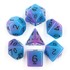 Picture of Blue Purple Glow In the Dark Dice Set - Clamshell