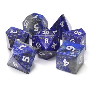 Picture of Gemstone Lazurite Dice Set