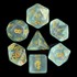 Picture of Blue Iridecent Dice Set