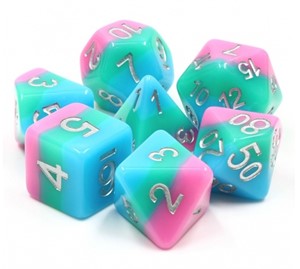 Picture of Layer Dice Sakura Matcha Dice Set