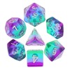 Picture of Blue Aurora Transparent Dice Set