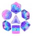 Picture of Transparent Layer Dice Purple Sky Dice Set