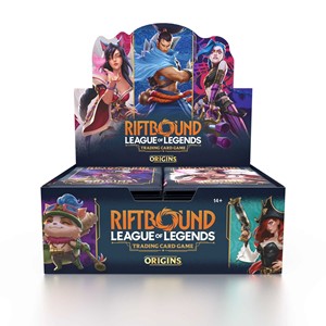 Picture of Origins Booster Box Riftbound League of Legends Trading Card Game