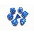 Picture of Jumbo Opaque Blue Dice Set