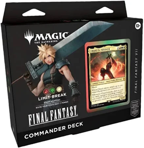 Picture of Limit Break Commander Deck Final Fantasy Magic the Gathering