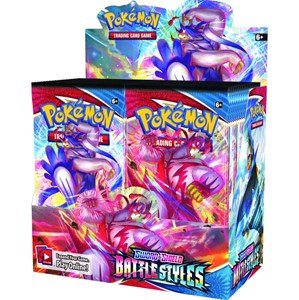 Picture of Sword & Shield 5 Battle Styles Booster Box Pokemon