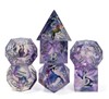 Picture of Resin Sharp Edge Unicorn Sticker Dice Set Dice Set