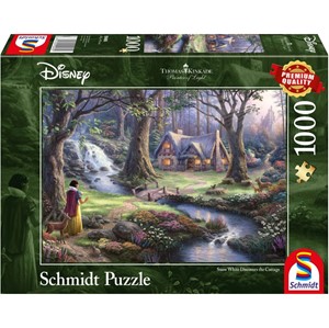 Picture of Thomas Kinkade Disney Snow White (1000 Jigsaw Puzzle)