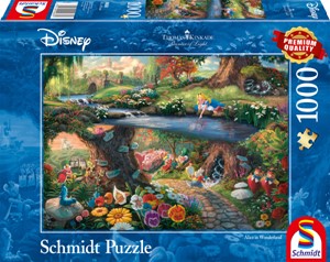 Picture of Disney - Alice in Wonderland - Thomas Kinkade (Jigsaw 1000pc)