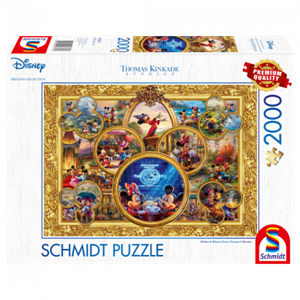 Picture of Thomas Kinkade: Disney Mickey and Minnie Disney Dreams Collection (2000pc) Jigsaw