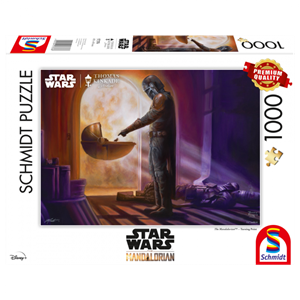 Picture of Thomas Kinkade: Disney Star Wars The Mandalorian - Turning Point (1000pc) Jigsaw