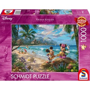 Picture of Disney Minnie and Mickey in Hawaii (1000pc) Jigsaw