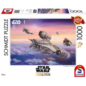 Picture of Star Wars The Mandalorian - The Escort (1000pc) Jigsaw