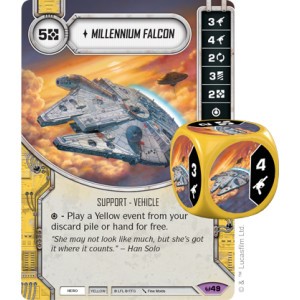 Picture of Millennium Falcon Comes With Dice