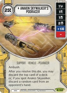 Picture of  Anakin Skywalker's Podracer Comes With Dice