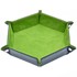 Picture of Light Green Velvet PU Leather Folding Hexagon Dice Tray