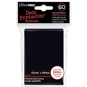 Picture of Ultra Pro Small Black  Deck Protectors(60 ct.)