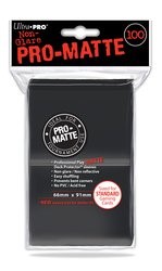 Picture of 100 Ultra Pro Pro-Matte Black - Standard Mat Sleeves