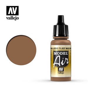 Picture of Vallejo Model Air 17ml - Mud Brown