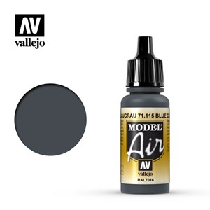 Picture of Vallejo Model Air 17ml  - Blue Grey RAL7016