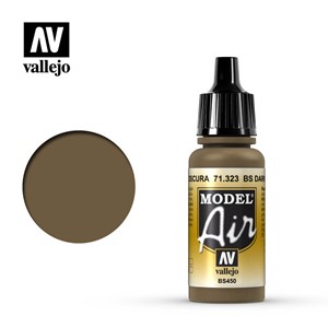 Picture of Vallejo Model Air 17ml - BS Dark Earth