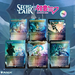 Picture of Secret Lair x Hatsune Miku Winter Diva Rainbow Foil English Sealed Magic The Gathering