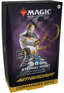 Picture of Eternal Might Aetherdrift Commander Deck Magic the Gathering