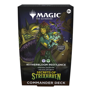Picture of Witherbloom Pestilence Commander Deck Secrets of Strixhaven Magic the Gathering