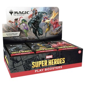 Picture of Marvel Super Heroes Play Booster Box (30 Boosters) Magic the Gathering