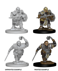 Picture of Dwarf Female Fighter Dungeons and Dragons Nolzur's Marvelous Unpainted Minis: