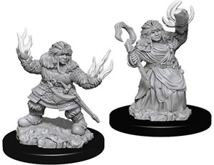 Picture of Dwarf Female Summoner Pathfinder: Deep Cuts Unpainted