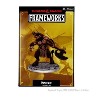 Picture of Minotaur Miniature - D&D Frameworks (W1)