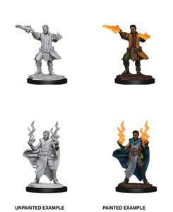 Picture of Human Sorcerer Male D&D Nolzur's Marvelous Unpainted Miniatures (W12)