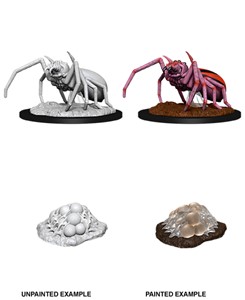 Picture of Giant Spider & Egg Clutch D&D Nolzur's Marvelous Unpainted Miniatures (W12)