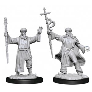 Picture of Human Wizard Male - D&D Nolzur's Marvelous Unpainted Miniatures