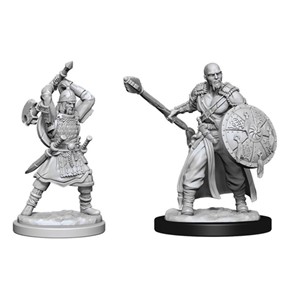 Picture of Human Barbarian Male - D&D Nolzur's Marvelous Unpainted Miniatures