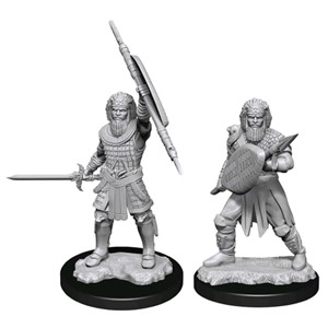 Picture of Human Fighter Male - D&D Nolzur's Marvelous Unpainted Miniatures (W13)